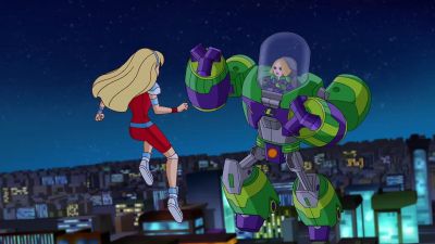 Come on Lena we don't have to fight - DC Super Hero Girls: Intergalactic Games
