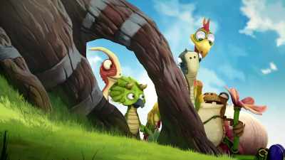 Come on, let's get out of here - Gigantosaurus
