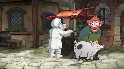 Come on, let's go to the castle - Disenchantment