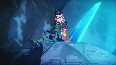 Come on, lift with your knees. - Batman and Superman: Battle of the Super Sons
