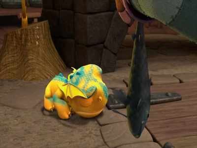 - Come on, little guy. Have some fish.
- Try a different fish. Try something else. - Dragons: Rescue Riders