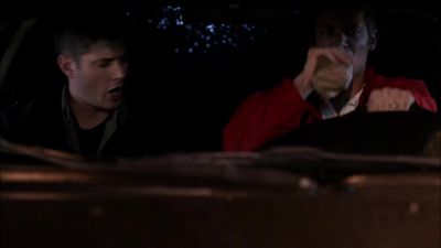 Come on, man. Pull the car over.
You're gonna get yourself killed. - Supernatural