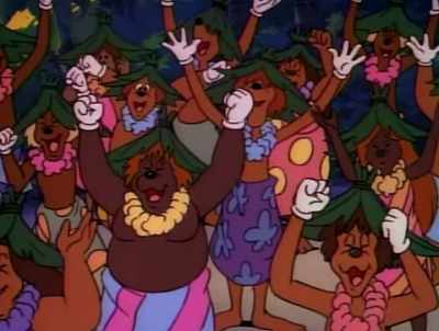 Come on, you Mephistophelian
Medusa, let's-- Oh! - DuckTales