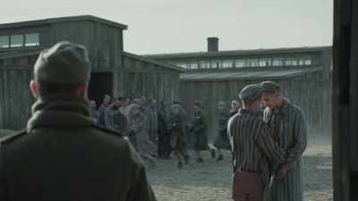 - Come on. Move it. Keep up.
- Hey! - The Tattooist of Auschwitz