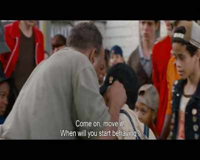 Come on, move it!
When will you start behaving? - Yuli