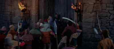 Come on now, men!
Let's get behind it now! - Snow White and the Three Stooges