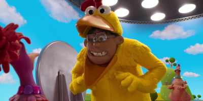 Come on, now,
you naughty little thing. [laughs] - Chicken Run: Dawn of the Nugget