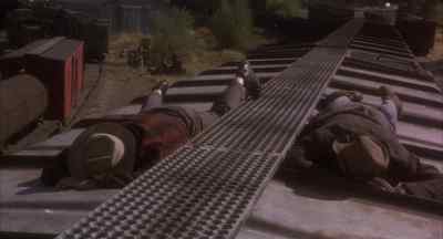 Come on outta there, you yahoos. - Bound for Glory