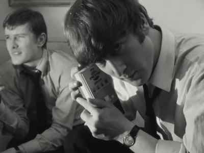 ♪ Come on
Please, please me, whoa, yeah ♪ - Beatles '64