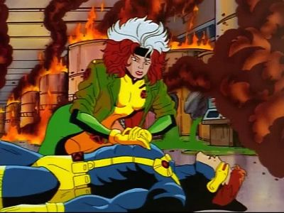 Come on pretty boy Make a girl feel welcome - X Men: The Animated Series