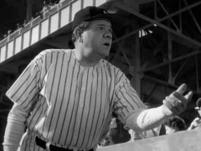Come on, son. Give me the ball. - The Pride of the Yankees