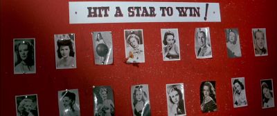 Come on Stanley Stick one in Jane Russell and win a goldfish - Bedazzled