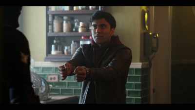 Come on, take my handcuffs off, - October Faction