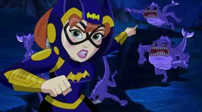 Come on, team, it's our
job to close this trench. - DC Super Hero Girls: Legends of Atlantis
