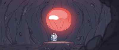 Come on then, orb. - Hilda and the Mountain King