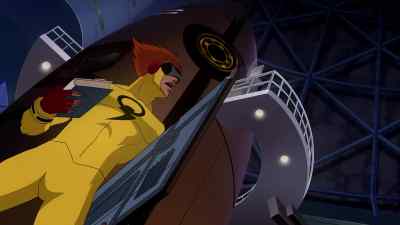 Come on, then.
Pitch in, you miserable git. - Justice League: Crisis on Two Earths
