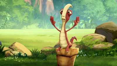 Come on!
There's gotta be something I can do! - Gigantosaurus