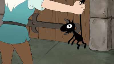 Come on, there's nothing to criticize
out here. Although, this door is hideous. - Disenchantment