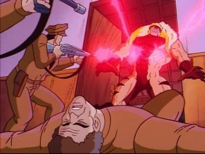 Come on They're gonna kill him - X Men: The Animated Series