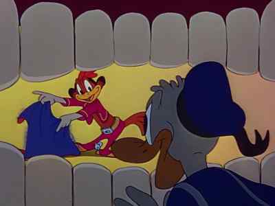 Come on, torito,
give it to me. - The Three Caballeros