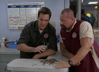 Come on Two coins 30 cents No nickels - Scrubs