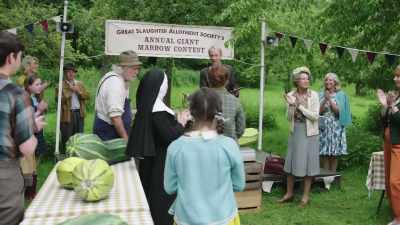  -Come on up, Ted.
 -[crowd clapping] - Sister Boniface Mysteries