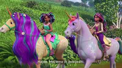Come on. We can take 'em, BFFFF. [giggles] - Unicorn Academy