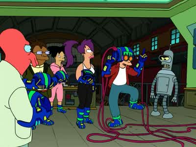 Come on, we have work to do! - Futurama
