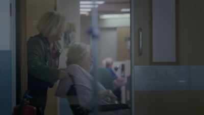 Come on, we're going home, Mam.
We're going home. - Care