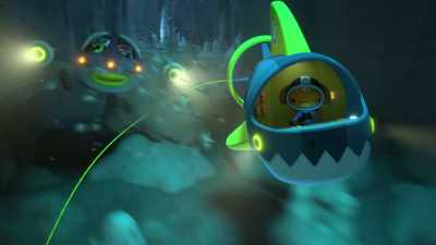 -Come on. We've gotta keep moving.
-You got it, matey. - Octonauts and the Caves of Sac Actun