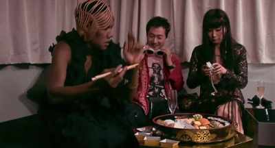 Come on. You don't need sleep
day after tomorrow. - Grace Jones: Bloodlight and Bami