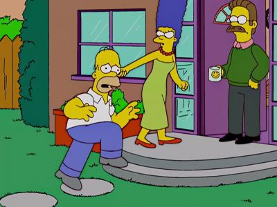 Come on! You tell him right now! - The Simpsons