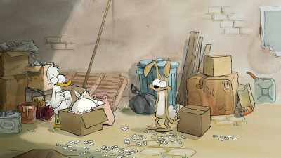 Come on, you'll be happier
in your home. - The Big Bad Fox and Other Tales