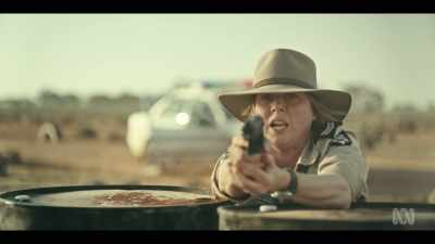Come out slowly, with
your hands in the air. - Mystery Road: Origin