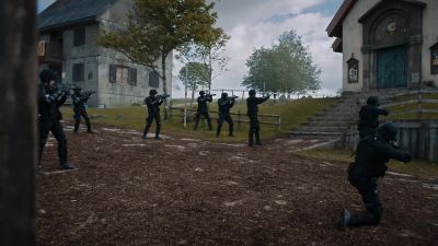 Come out! Throw down your weapons! - Doctor Who