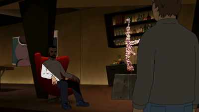 Come over here so I
can see that face. - Fired on Mars