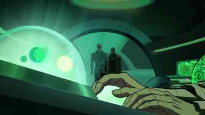 Come over here.
We've made progress. - Green Lantern: Beware My Power