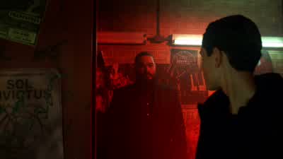 Come. Take a pew. Iced tea? Soda? No, thank you. You like the show? I liked it. Are you Jeri? Some p - Gotham