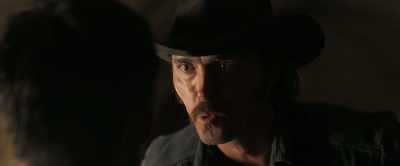 Come the dawn, you will swing,
and that's a stiff fact. - Gunfight at Dry River
