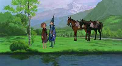 -Come then. Come with me.
-l will. - The Last Unicorn