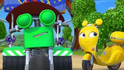 - Come to think of it,
the trailer did feel lighter. - Ricky Zoom