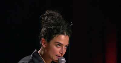 Come waltz in eternity.
Do you like books?" - Jenny Slate: Stage Fright