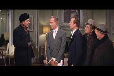 Come. We talk to him now. - Silk Stockings