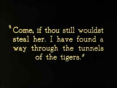 Come, if you still wouldst steal her. - The Thief of Bagdad