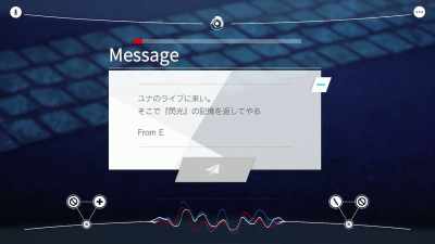 Come to Yuna's concert.
I'll return Lightning Flash's memories there. - Sword Art Online: The Movie – Ordinal Scale