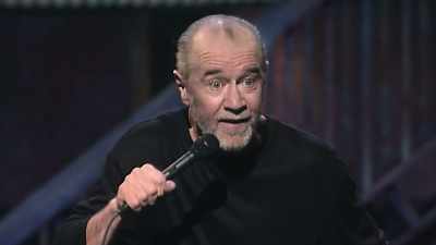 Comedy, traditionally,
has picked on people in power, - George Carlin's American Dream