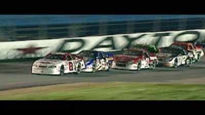 COMING OFF THE SECOND TURN
WITH A COUPLE LAPS AGO, - Blink of an Eye