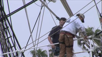 COMING UP...DO YOU TIE OFF
AT THIS POINT? - Dirty Jobs