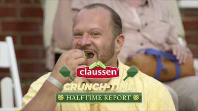 COMING UP, THE CLAUSSEN
CRUNCH-TIME HALFTIME REPORT - Pickled