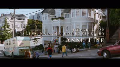 Coming up toward the very end. - Mrs  Doubtfire